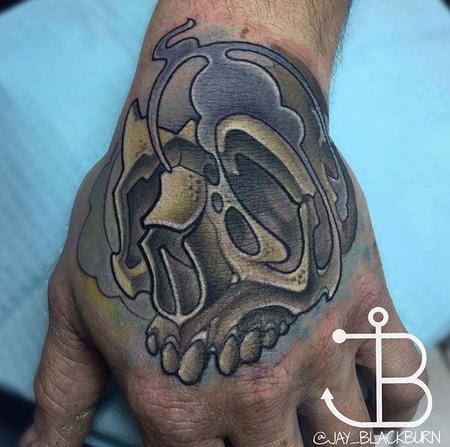 Jay Blackburn - New School Skull